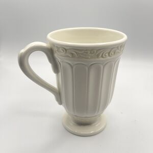 Lenox BUTLER'S PANTRY Pedestal Mug Cup Coffee Tea Hot Chocolate
